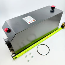 Load image into Gallery viewer, KTI Hydraulics 24 Quart Square Steel Tank 8080-24
