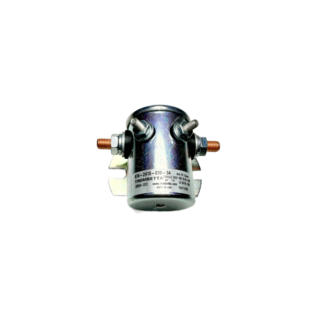 KTI Hydraulics 391-23 24V DC Steel Case CONTINUOUS Duty Copper To Copper Start Solenoid