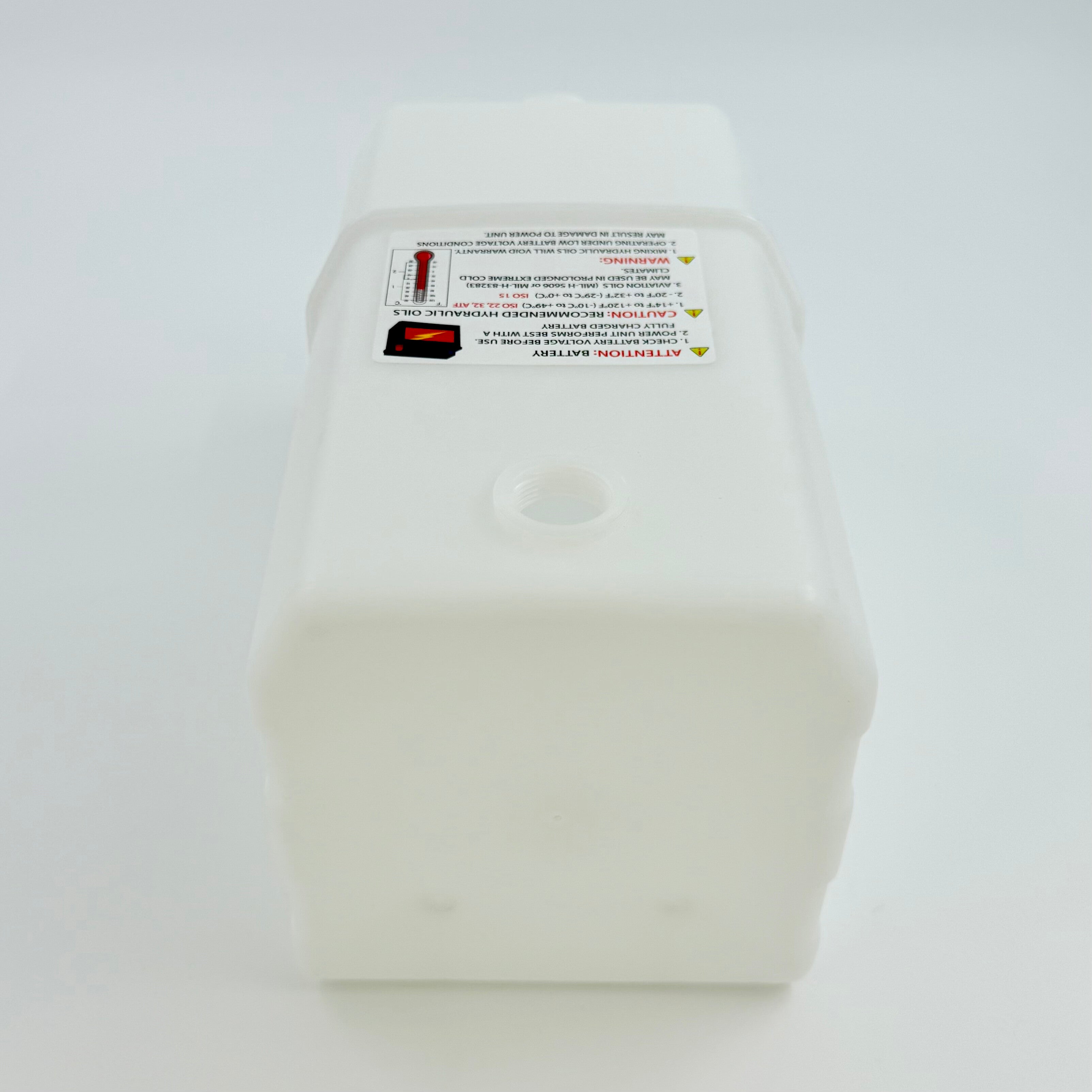 KTI Hydraulics 6 Quart Plastic Tank Reservoir 8181-6