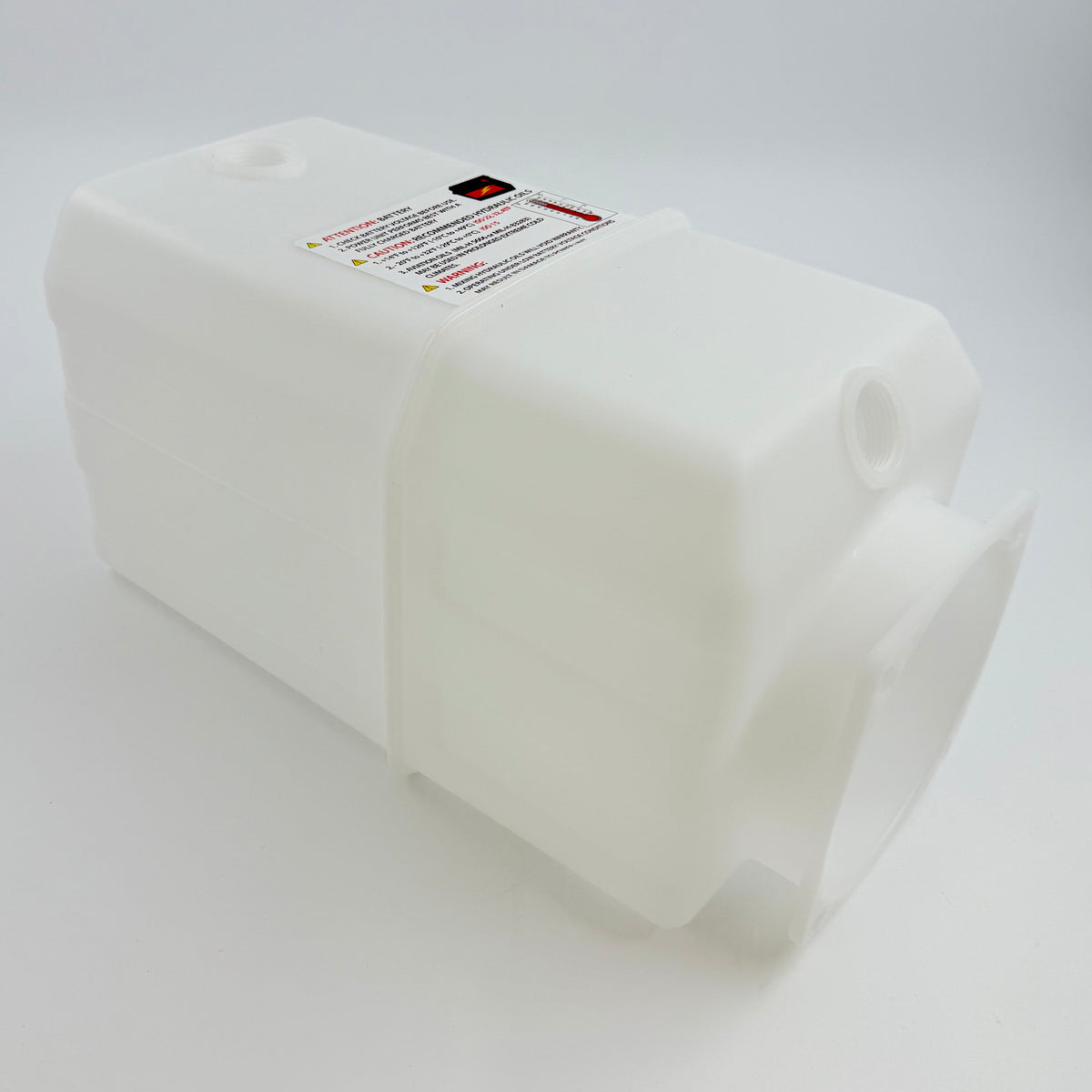 KTI Hydraulics 6 Quart Plastic Tank Reservoir 8181-6-4