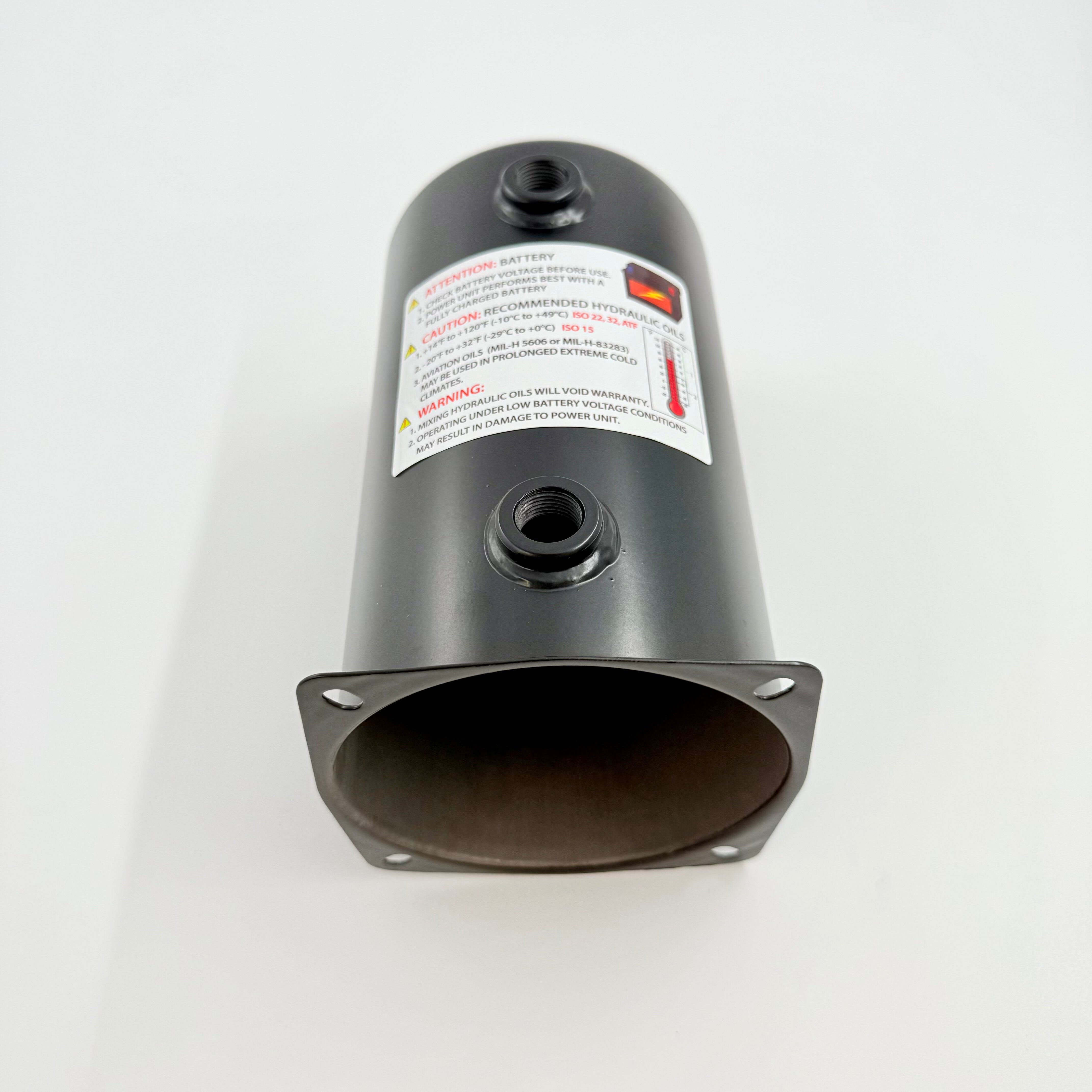 KTI Hydraulics 8080-2 2 Quart Steel Tank Deep Drawn