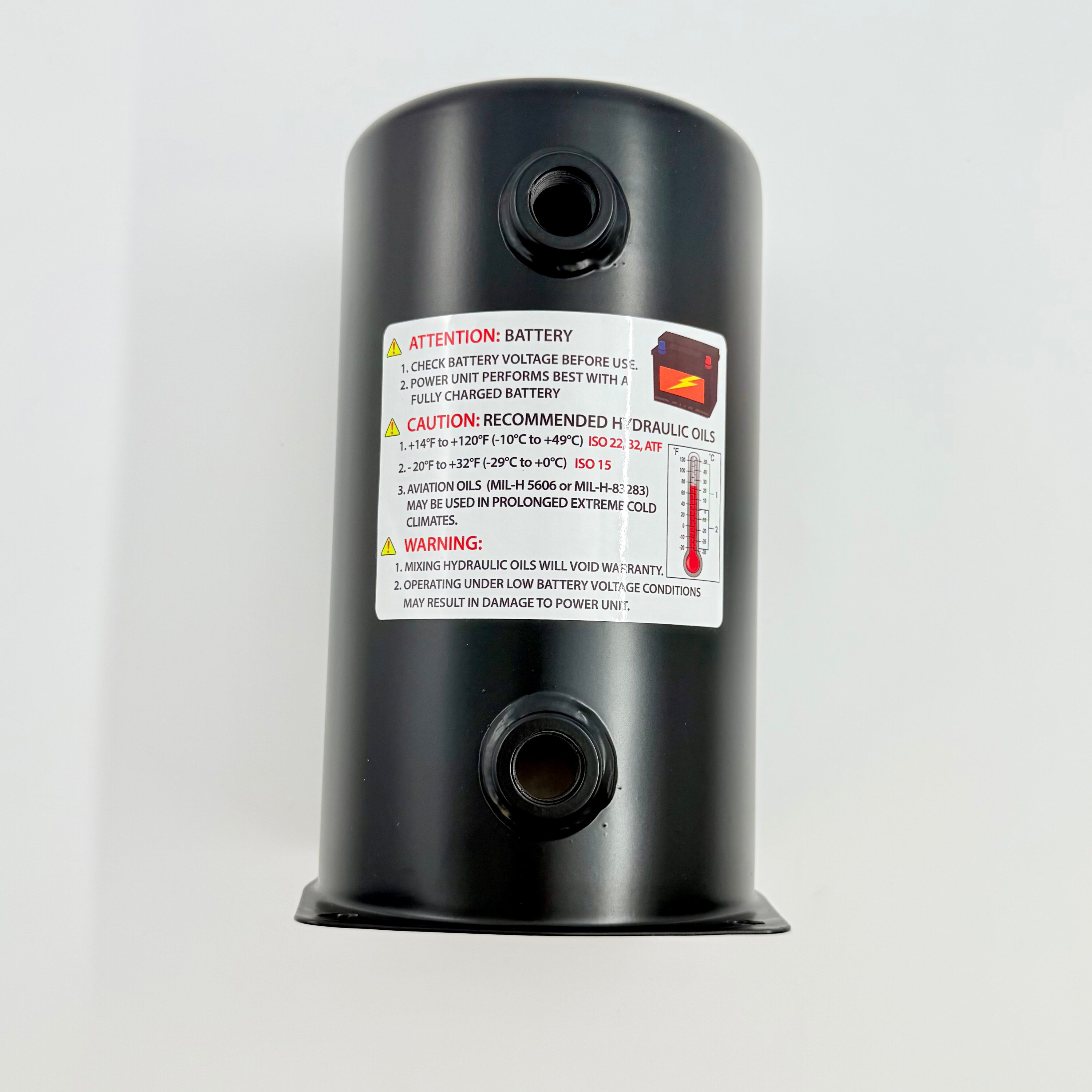 KTI Hydraulics 8080-2 2 Quart Steel Tank Deep Drawn-5