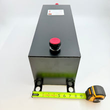 Load image into Gallery viewer, KTI Hydraulics 20 Quart Steel Square Tank Reservoir 8080-20
