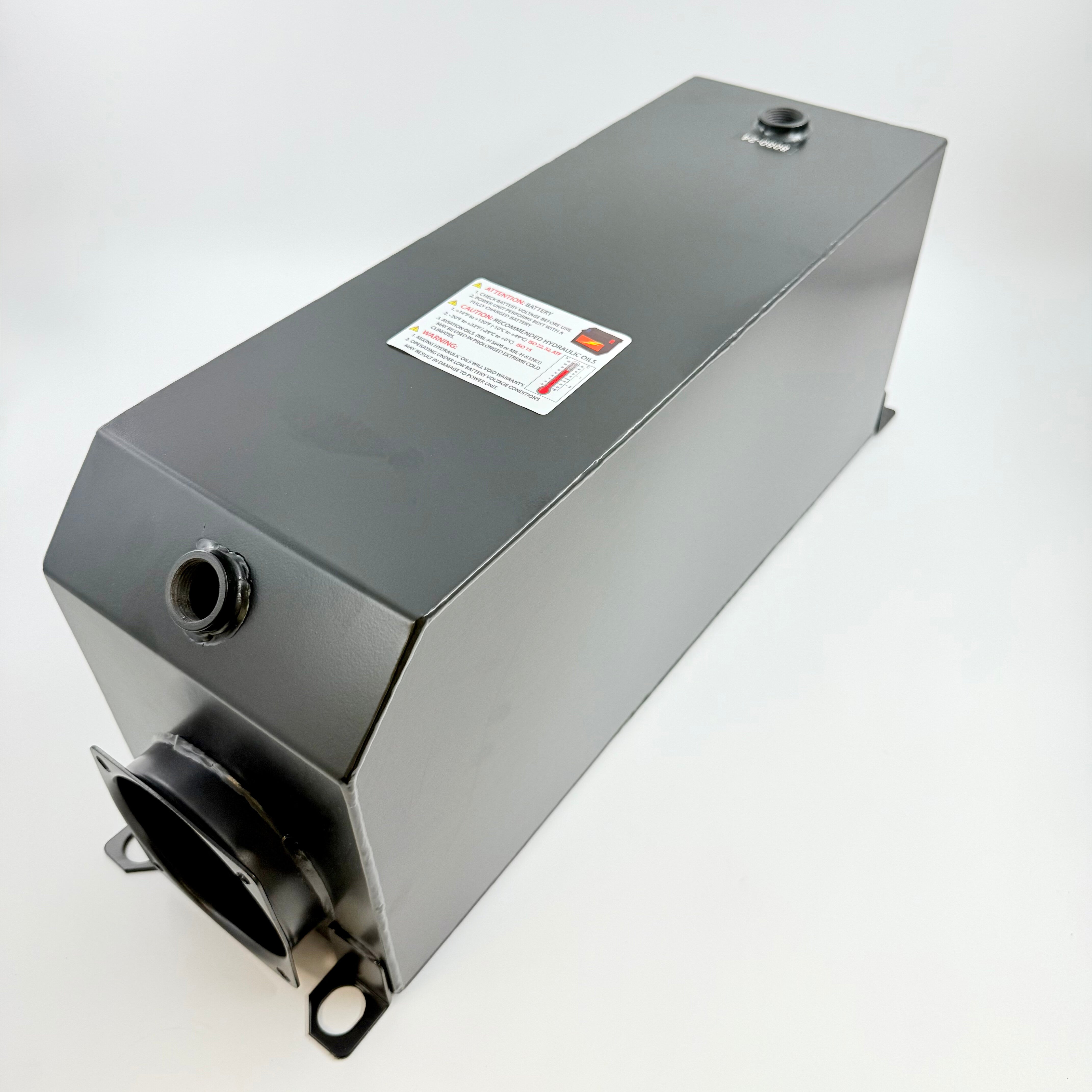 KTI Hydraulics 24 Quart Square Steel Tank 8080-24