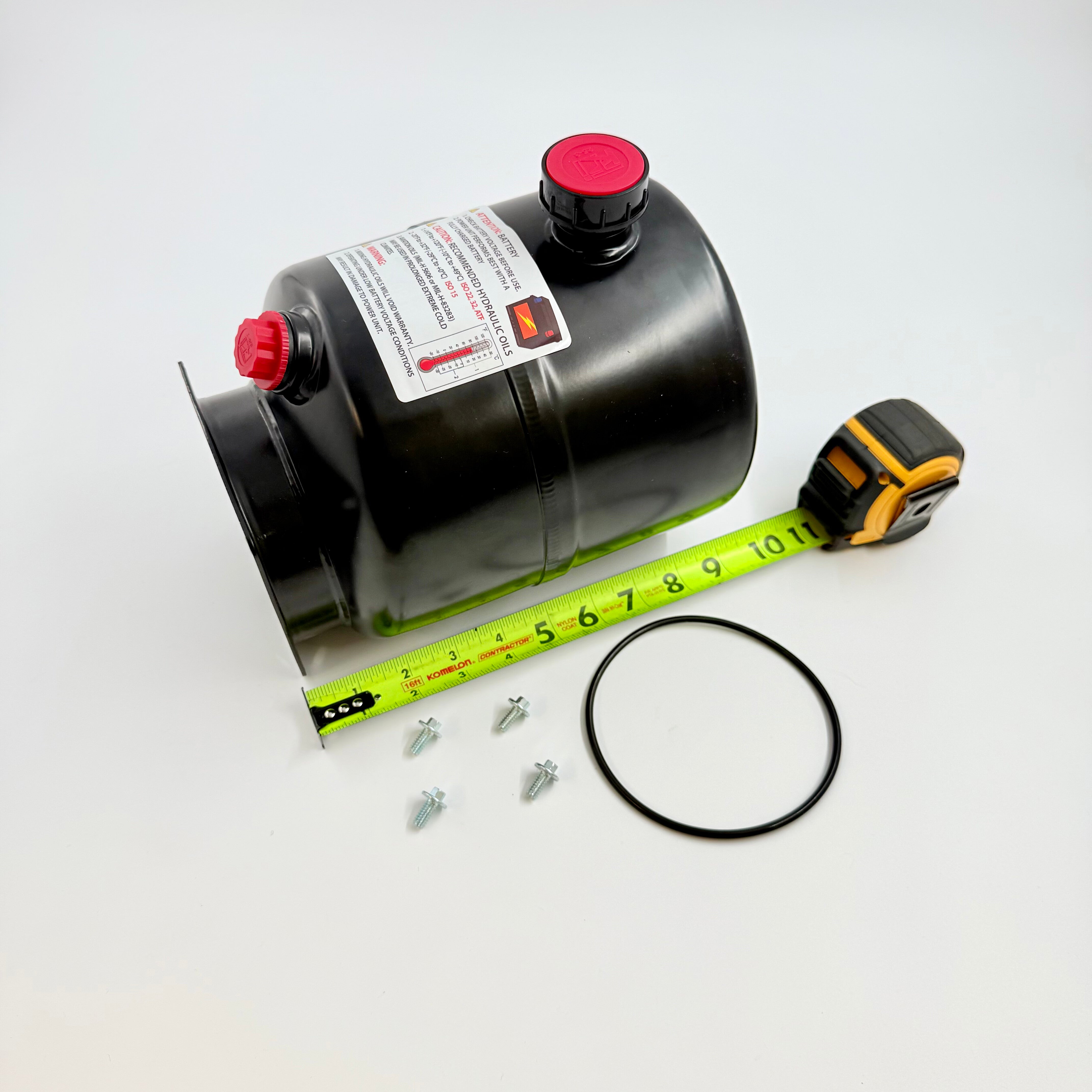KTI Hydraulics 8080-5 4 Quart Steel Tank Offset-5