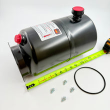 Load image into Gallery viewer, KTI Hydraulics 8080-6 6 Quart Steel Tank Offset
