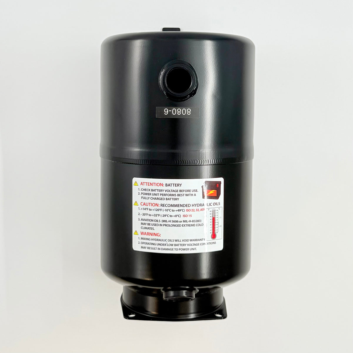 KTI Hydraulics 8080-6 6 Quart Steel Tank Offset-5