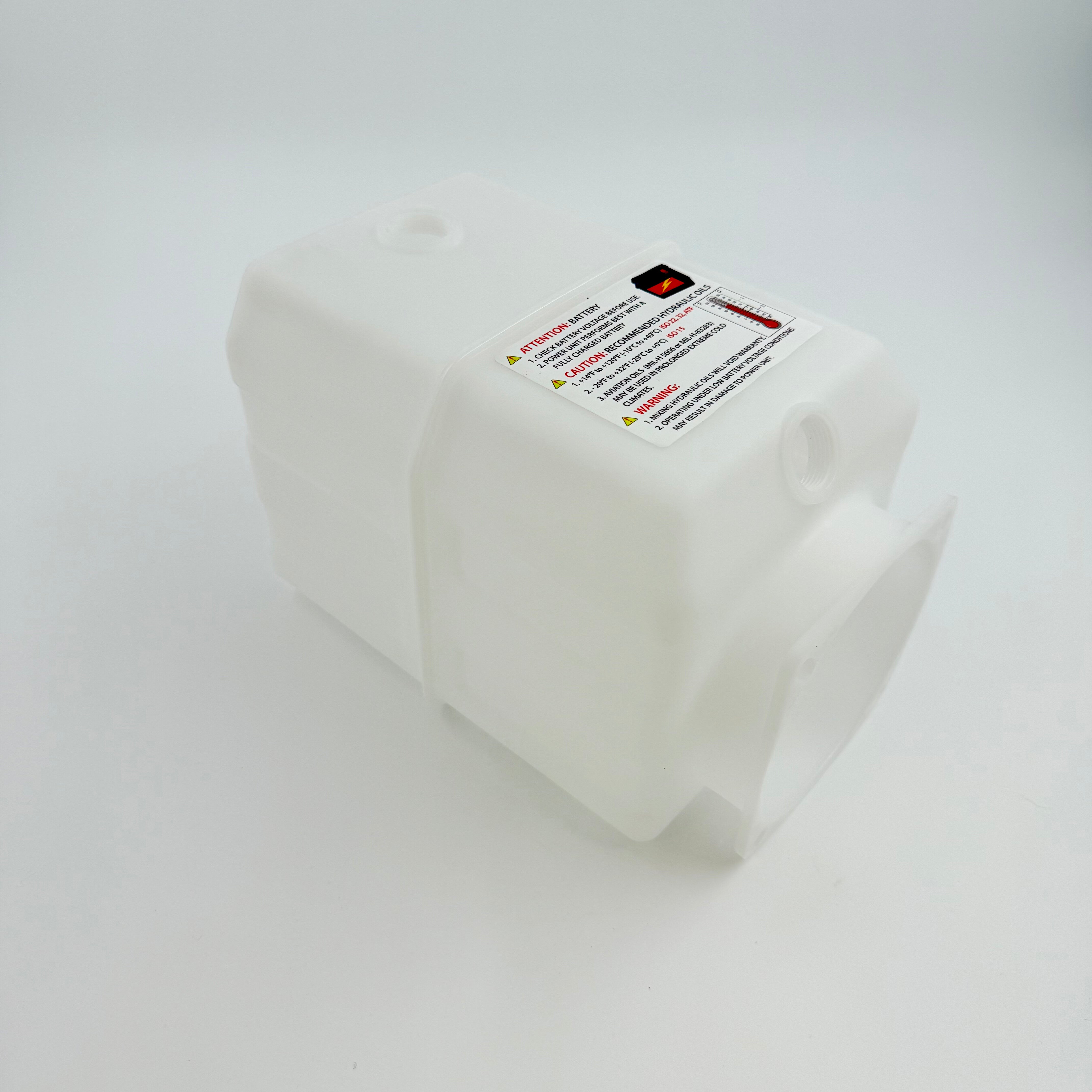 KTI Hydraulics 4 Quart Plastic Tank Reservoir 8181-5