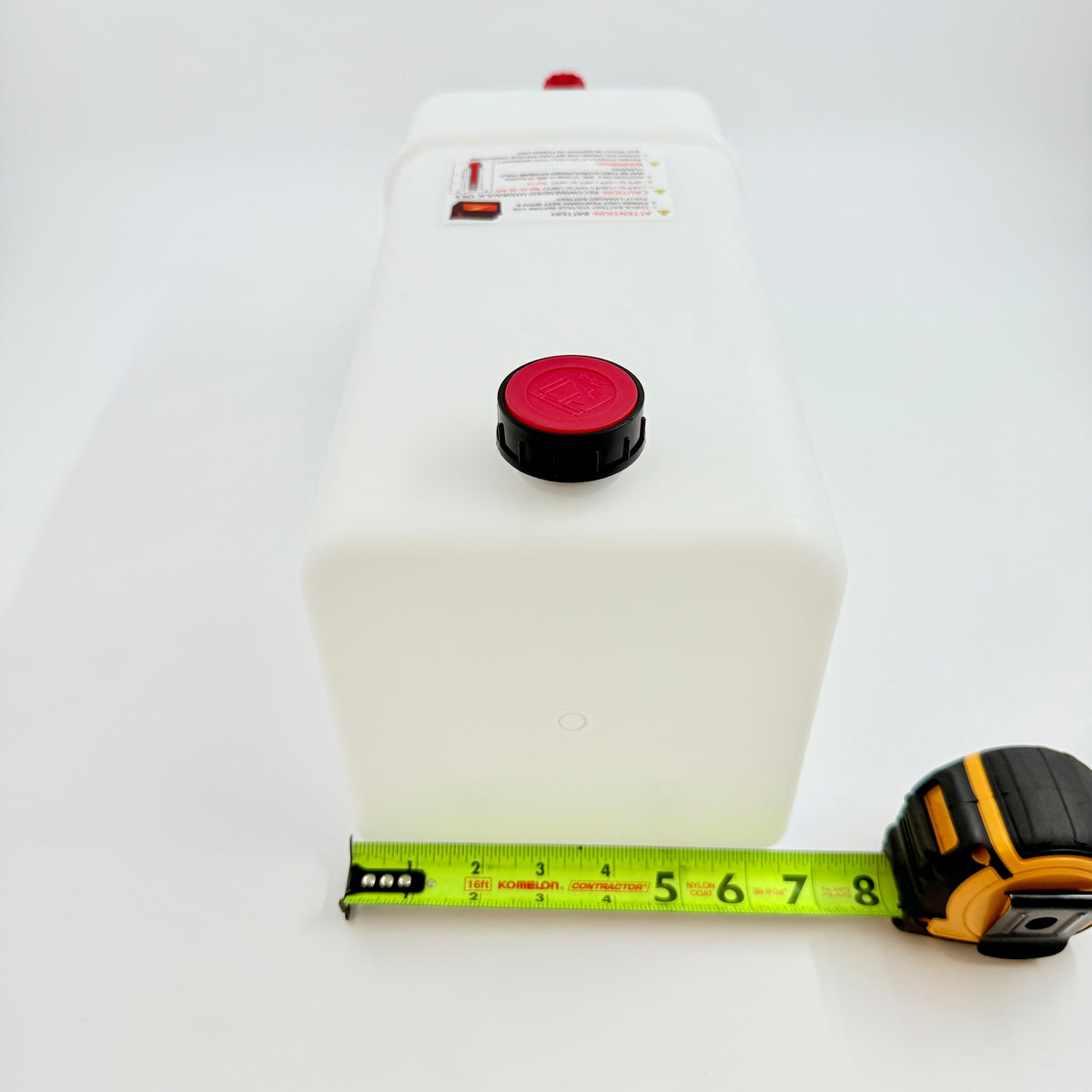 KTI Hydraulics 8 Quart Plastic Tank Reservoir 8282-8-7