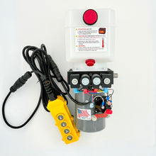 Load image into Gallery viewer, KTI DC43RA Dual-Double Acting Power Unit | 3‑Quart Hydraulic Pump 12V
