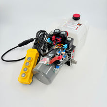 Load image into Gallery viewer, KTI DC43RA Dual-Double Acting Power Unit | 3‑Quart Hydraulic Pump 12V
