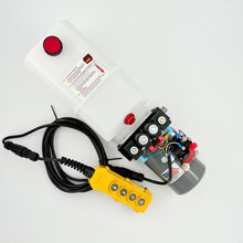 Load image into Gallery viewer, KTI DC46RA Dual-Double Acting Power Unit | 6‑Quart Hydraulic Pump 12V
