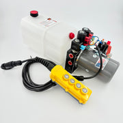 KTI DC46RA Dual-Double Acting Power Unit | 6‑Quart Hydraulic Pump 12V