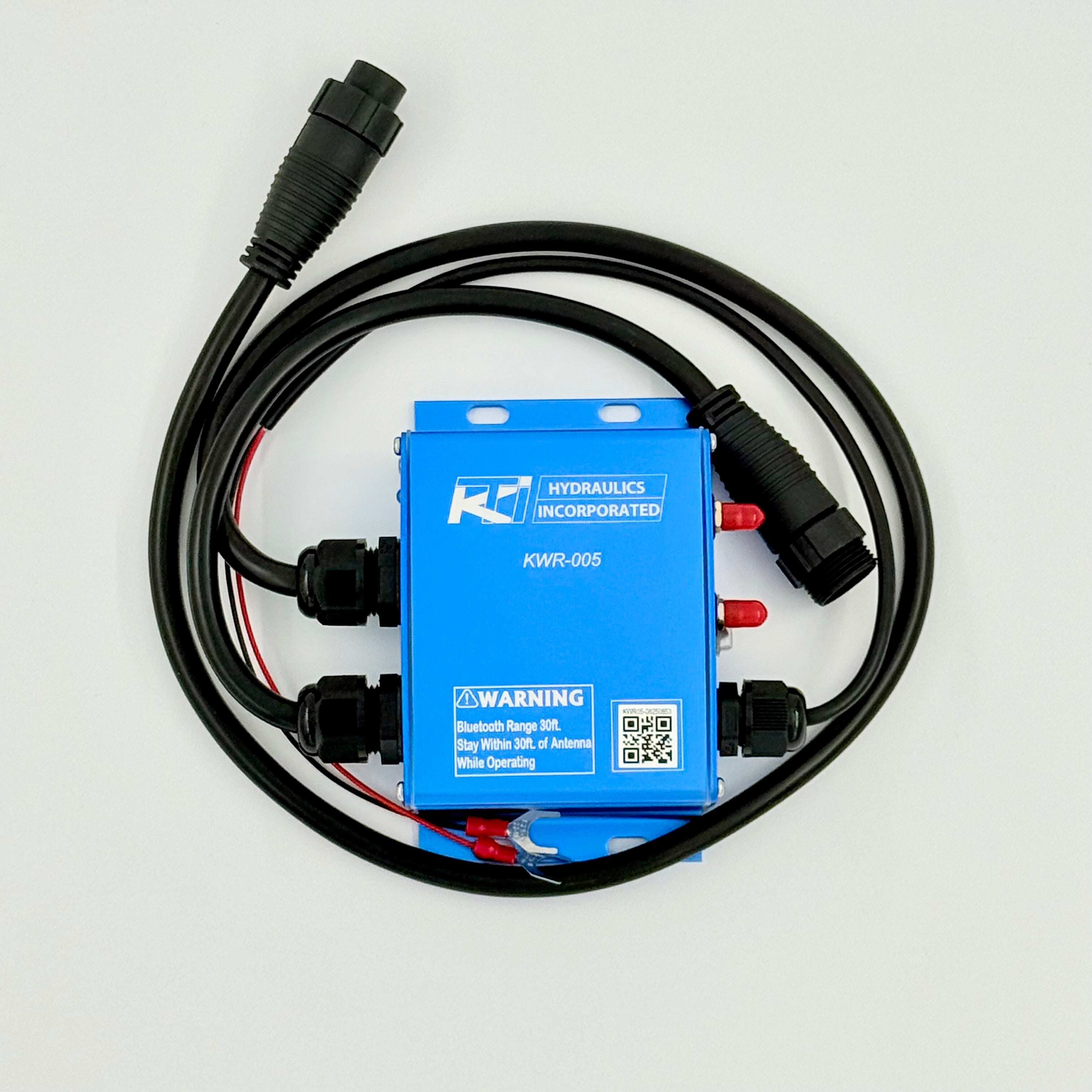 KTI KWR‑005 Wireless Remote Kit with Bluetooth | 2‑Button Hydraulic Controller