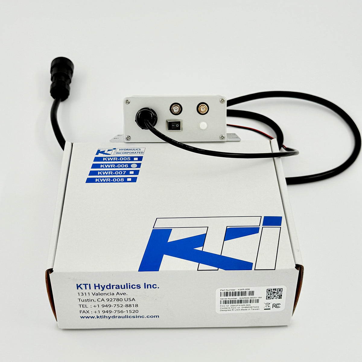 KTI KWR‑006 Wireless Remote Kit with Bluetooth | 4‑Button Hydraulic Controller-5