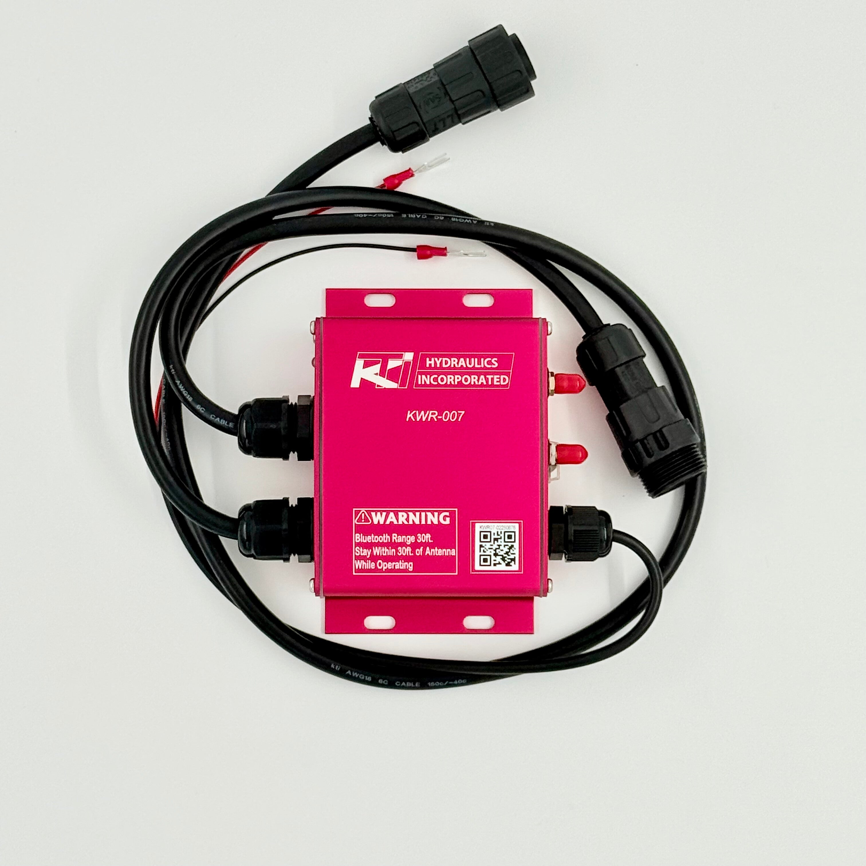 KTI KWR‑007 Wireless Remote Kit with Bluetooth | 4‑Button Hydraulic Controller