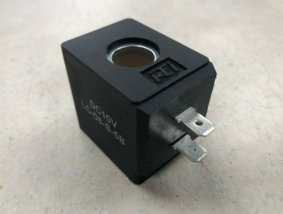 KTI Hydraulics LC-08-S-5B 10v DC Square Coil Actuator, Dual Spade